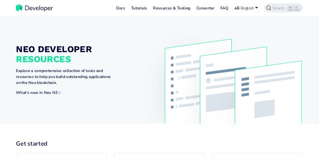 Neo Blockchain Developer Portal