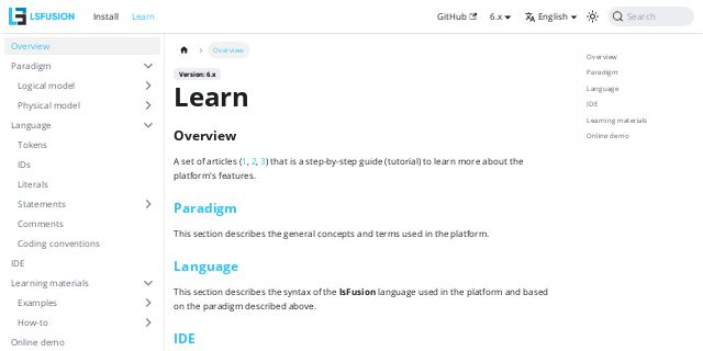 lsfusion platform documentation