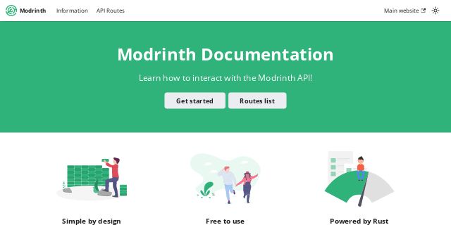 Modrinth Documentation