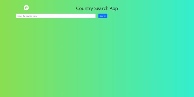 Country-Search-App