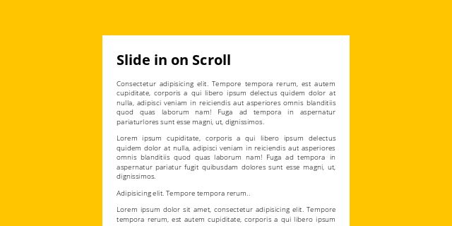 Slide-in-on-Scroll