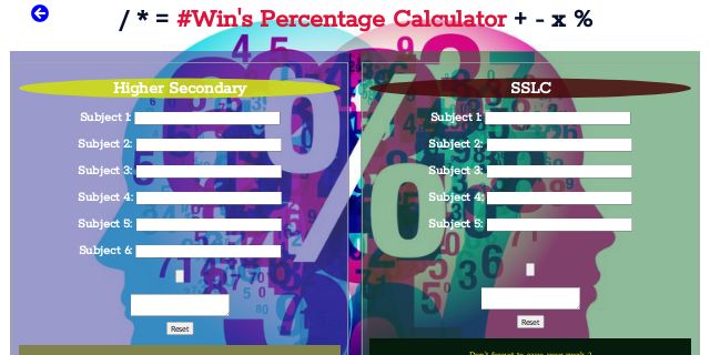 Percentage-Calculator