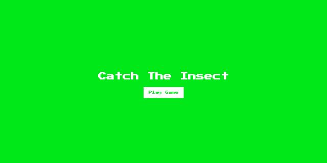 Insect-Catch-Game