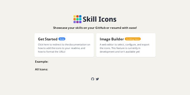 Skill Icons