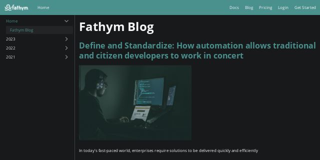 Fathym Blog